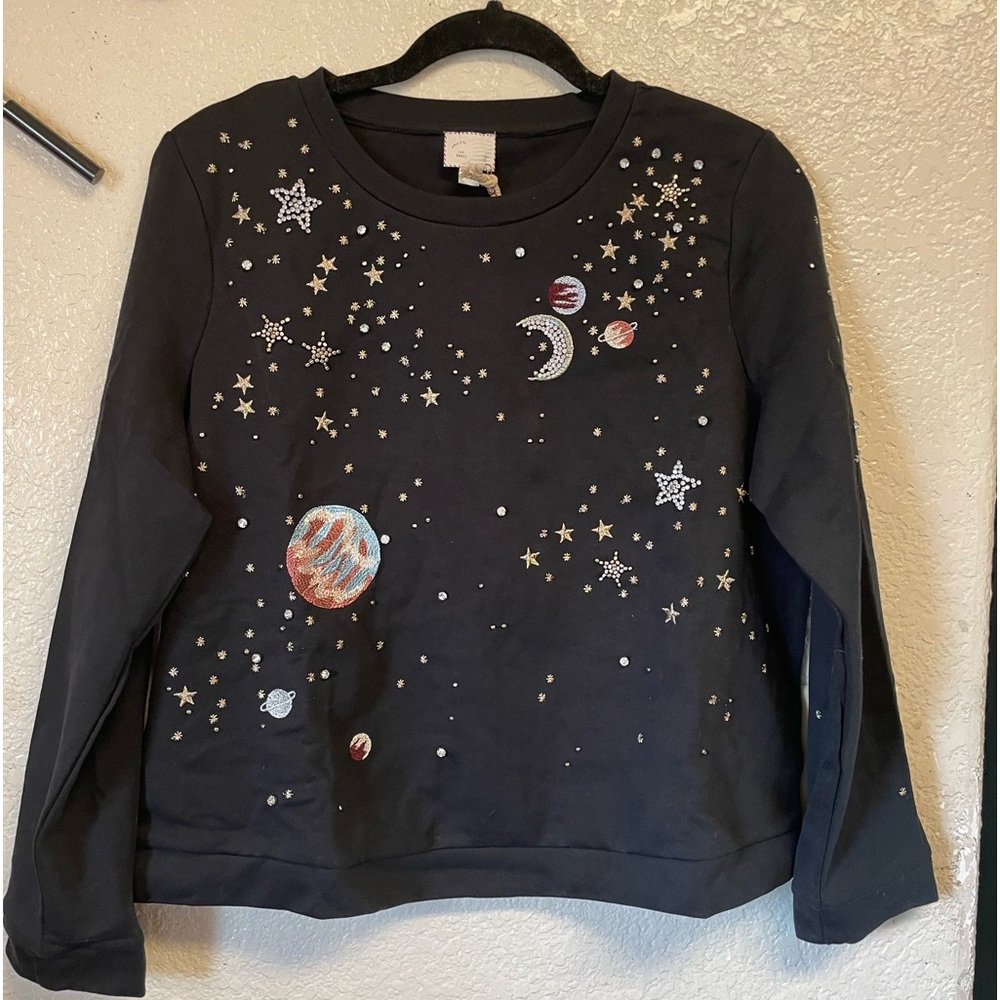 Anthropologie Celestial Sweatshirt